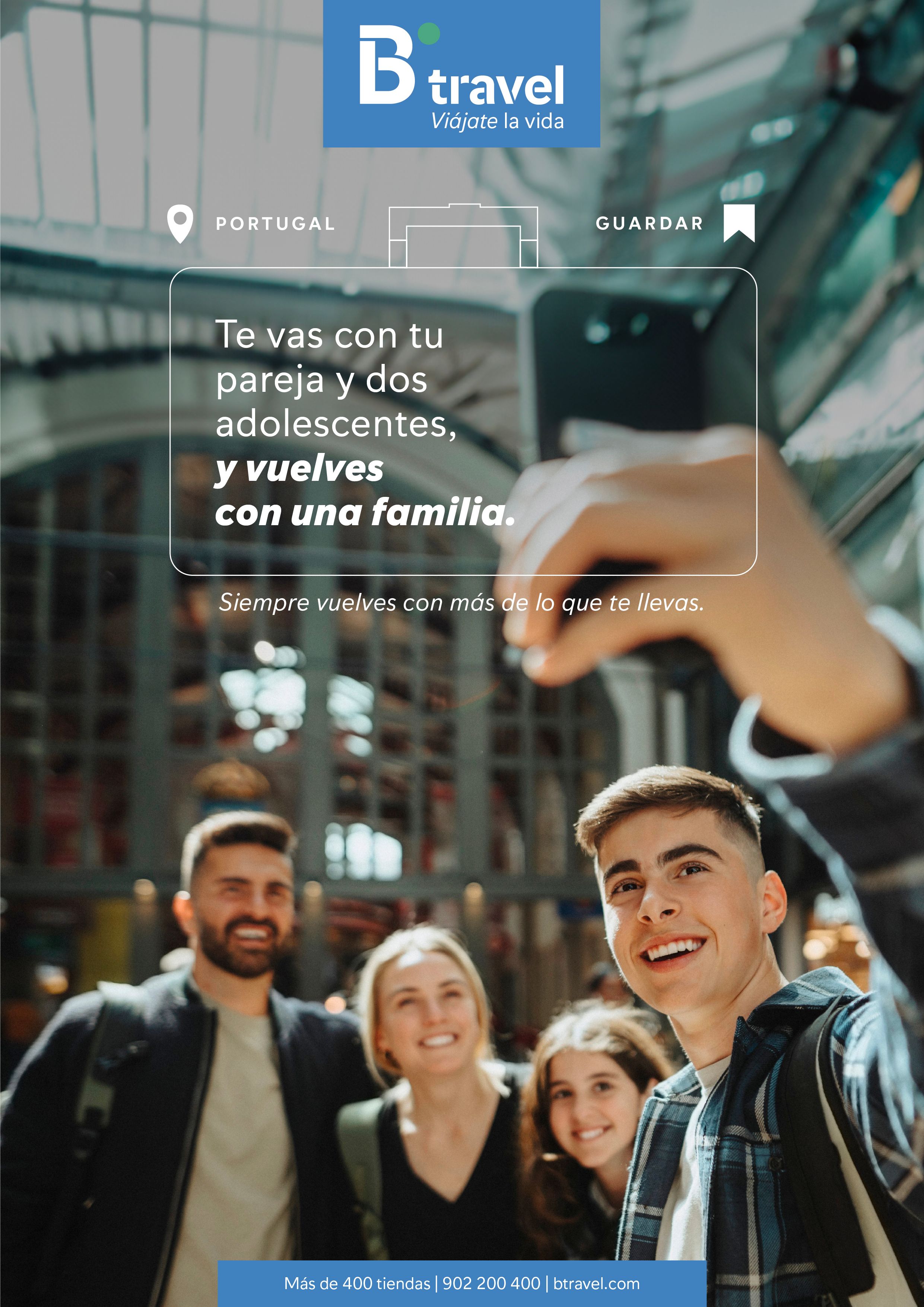 Gráficas para campaña Viájate la vida.